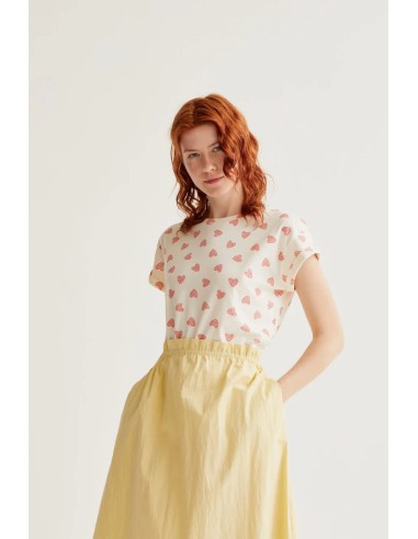 CAMISETA CON ESTAMPADO LADYBUG RED