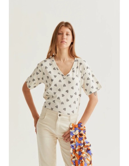 CAMISETA CON ESTAMPADO DE LADYBUG BLACK