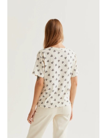 CAMISETA CON ESTAMPADO DE LADYBUG BLACK