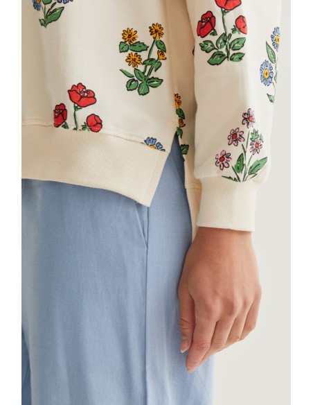 SUDADERA CON ESTAMPADO GARDENER