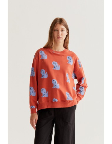 SUDADERA CON ESTAMPADO BROWN DOG