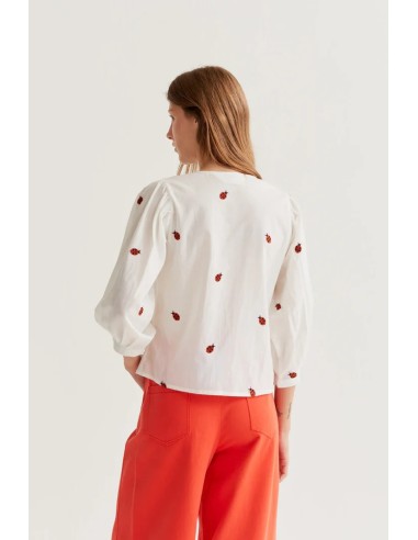 CAMISA CON ESTAMPADO LADYBUGS