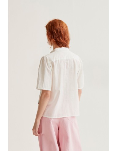 CAMISA CON ESTAMPADO WHITE CHERRIES