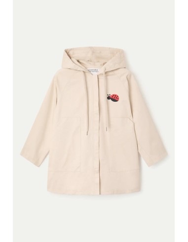 GABARDINA CON PRINT DE MARIQUITA