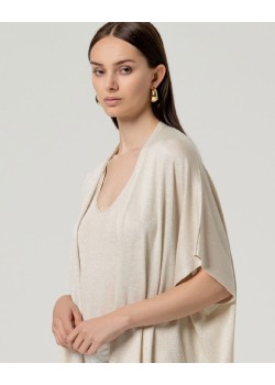 PONCHO ABIERTO BRILLANTE.