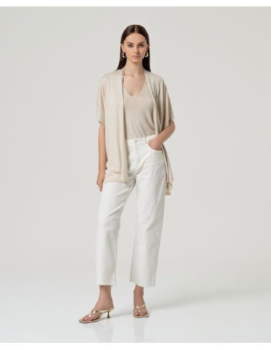 PONCHO ABIERTO BRILLANTE.