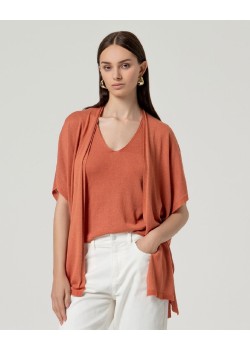 PONCHO ABIERTO BRILLANTE. 2