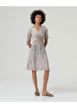 VESTIDO CORTO CRUZADO.