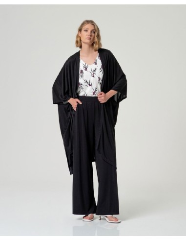 Pantalon ancho Negro