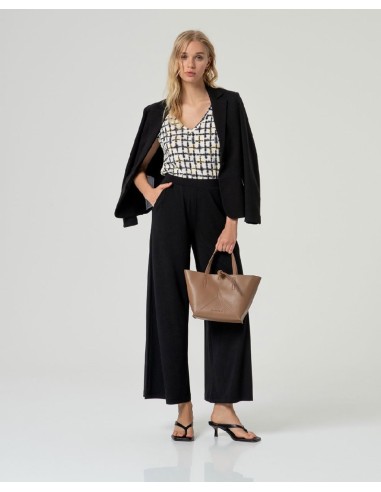 PANTALON ANCHO NEGRO