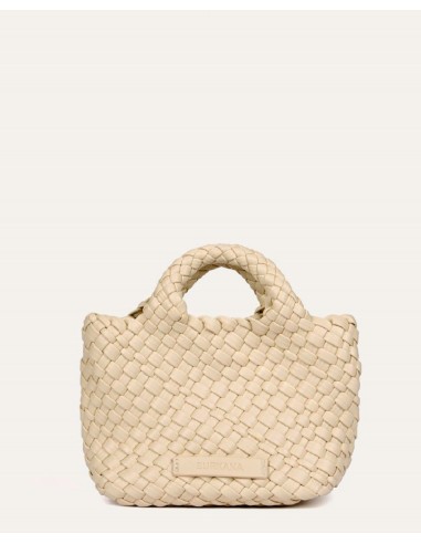 Bolso mini shopper trenzado