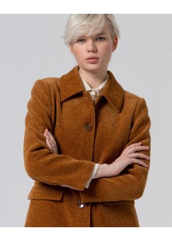 ABRIGO RECTO CON FORRO ESTAMPADO. 2