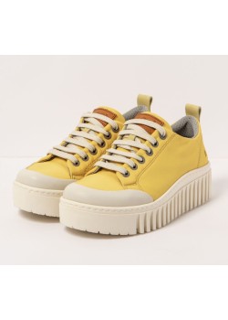 Zapatillas con plataforma ART Brighton 1534 YELLOW 2