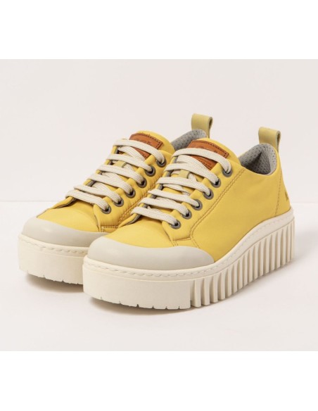 Zapatillas con plataforma ART Brighton 1534 YELLOW