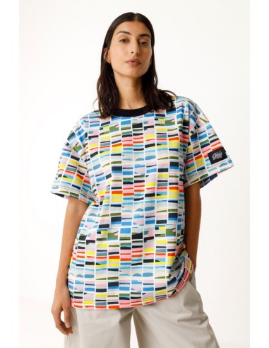 BASILE STS01202 B5 CAMISETA MULTICOLOR.