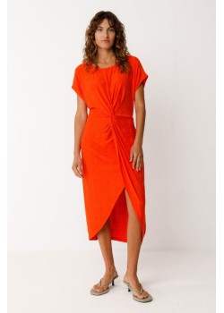 AMADE SDR01595 R3 VESTIDO NARANJA.