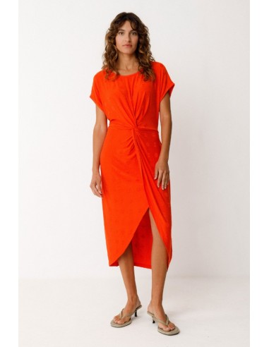 AMADE SDR01595 R3 VESTIDO NARANJA.