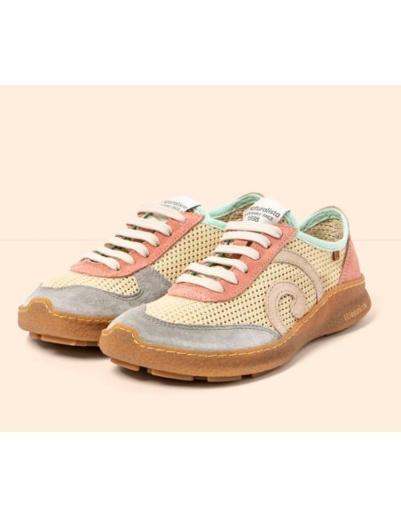 Deportiva para mujer El Naturalista N5435C Multi-Material CANDY_OROEL