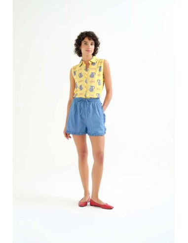 CAMISA CON ESTAMPADO BRAVA.