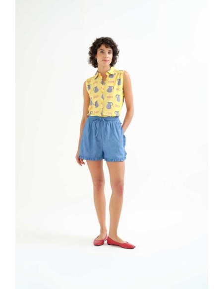 CAMISA CON ESTAMPADO BRAVA.
