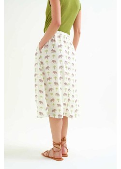 FALDA CON ESTAMPADO ELEFANTE. 2
