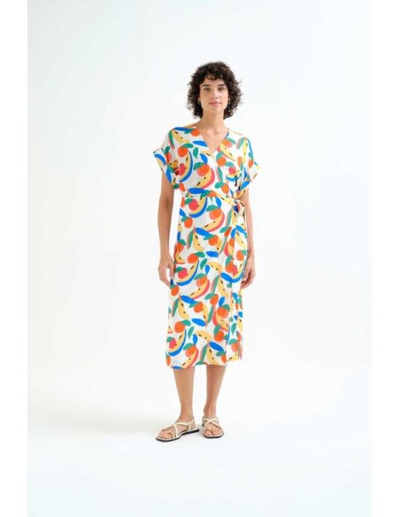 VESTIDO CON ESTAMPADO TUTTI FRUTTI SMALL.