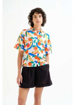 CAMISA CON ESTAMPADO TUTTI FRUTTI SMALL.