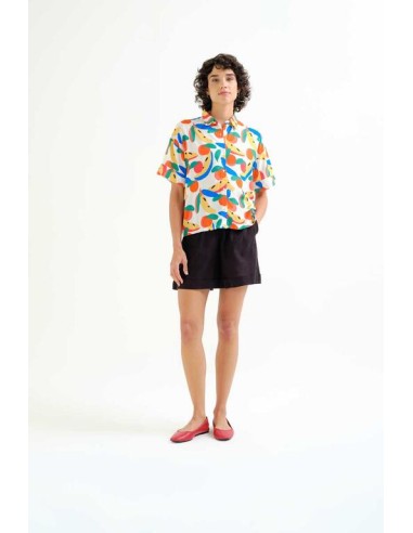 CAMISA CON ESTAMPADO TUTTI FRUTTI SMALL.