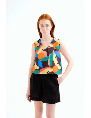 TOP CON ESTAMPADO TUTTI FRUTTI BIG.
