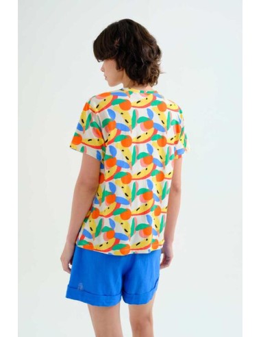 CAMISETA CON ESTAMPADO TUTTI FRUTTI SMALL.
