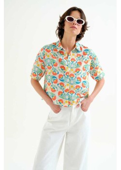 CAMISA CON ESTAMPADO SMALL ROYAL.