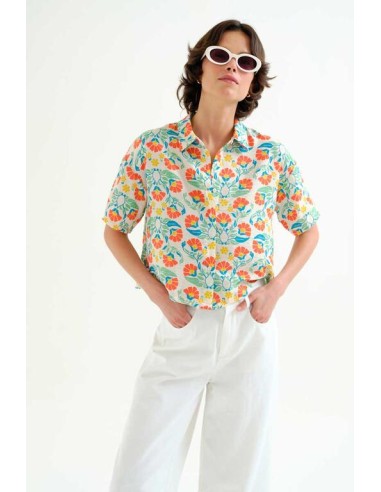 CAMISA CON ESTAMPADO SMALL ROYAL.
