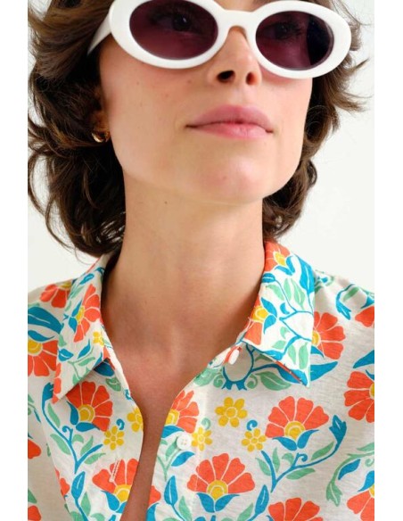 CAMISA CON ESTAMPADO SMALL ROYAL.