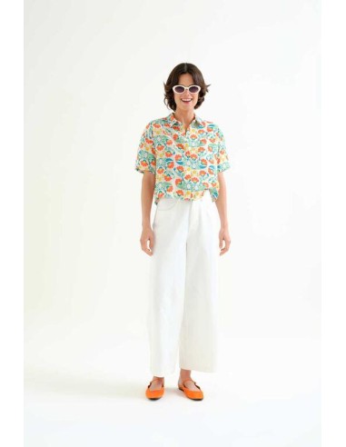 CAMISA CON ESTAMPADO SMALL ROYAL.