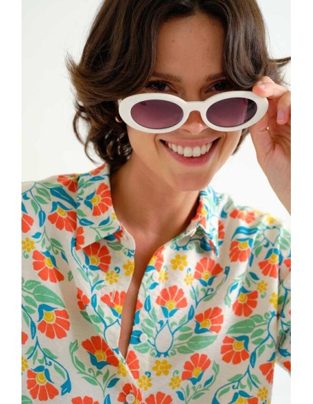 CAMISA CON ESTAMPADO SMALL ROYAL.