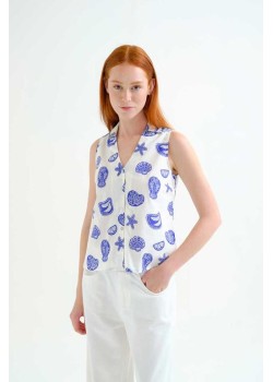 CAMISA CON ESTAMPADO LOBSTER.