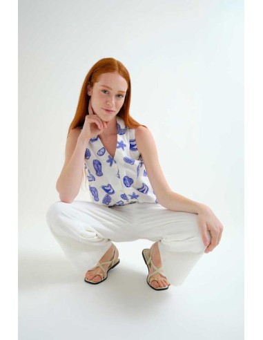 CAMISA CON ESTAMPADO LOBSTER.