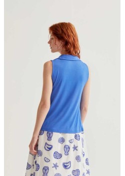 CAMISA BÁSICA SIN MANGAS. 2