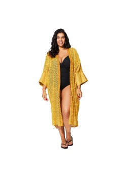 KIMONO LARGO,CON MANGA LARGA Y ANCHA.