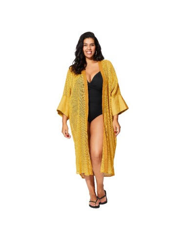 KIMONO LARGO,CON MANGA LARGA Y ANCHA.