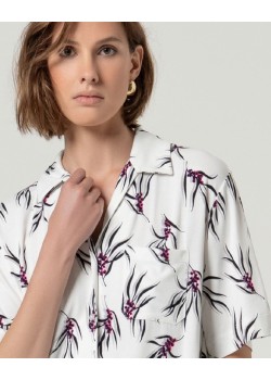 CAMISA CUELLO SMOKING MANGA 3/4.