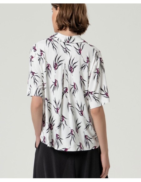 CAMISA CUELLO SMOKING MANGA 3/4.