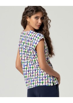 CAMISETA ESTAMPADA ESCOTE PICO. 2