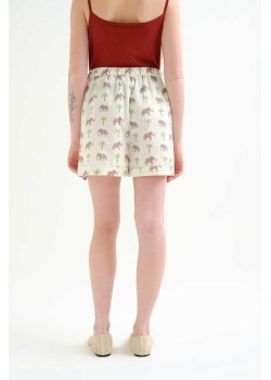 SHORTS CON ESATMPADO ELEFANTE. 2