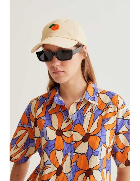CAMISA CON ESTAMPADO MARIGOLD.