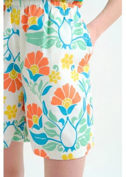 SHORTS 100% ALGODÓN CON ESTAMPADO BIG ROYAL. 2