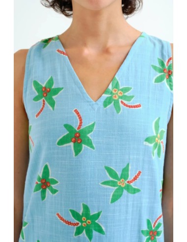 VESTIDO MIDI CON ESTAMPADO COCOTERO SMALL.