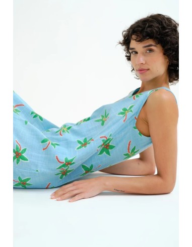 VESTIDO MIDI CON ESTAMPADO COCOTERO SMALL.