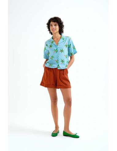 CAMISA CON ESTAMPADO COCOTERO SMALL.