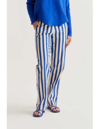 PANTALÓN CON ESTAMPADO BAMBOO BLUE.